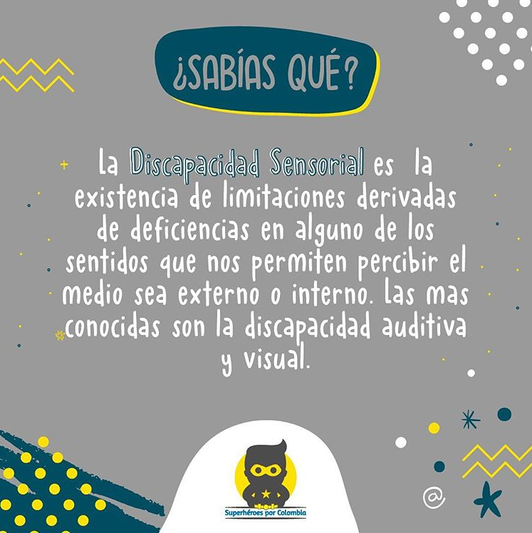 definicion discapacidad sensorial