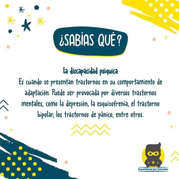 definicion discapacidad psíquica