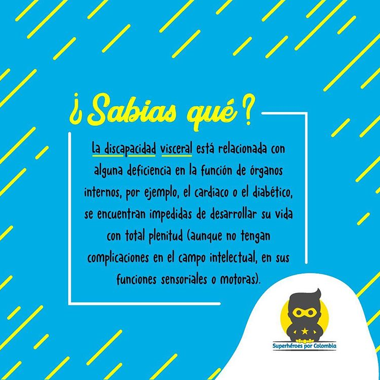 definicion discapacidad visceral